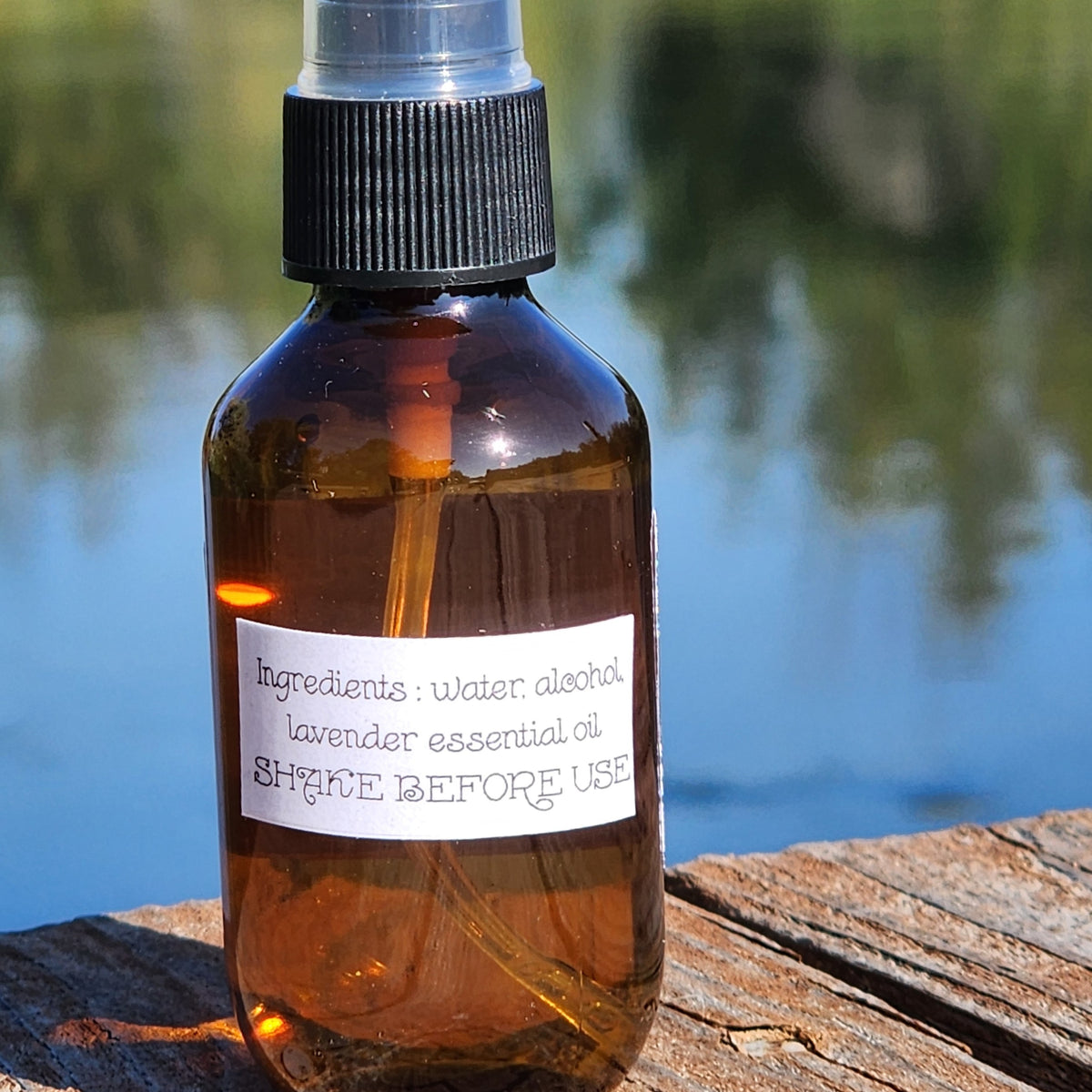 Lavender Spray for Room, Pillow, or Body - All Natural Ingredients - Calming Lavender Aromatherapy from Essential Oils