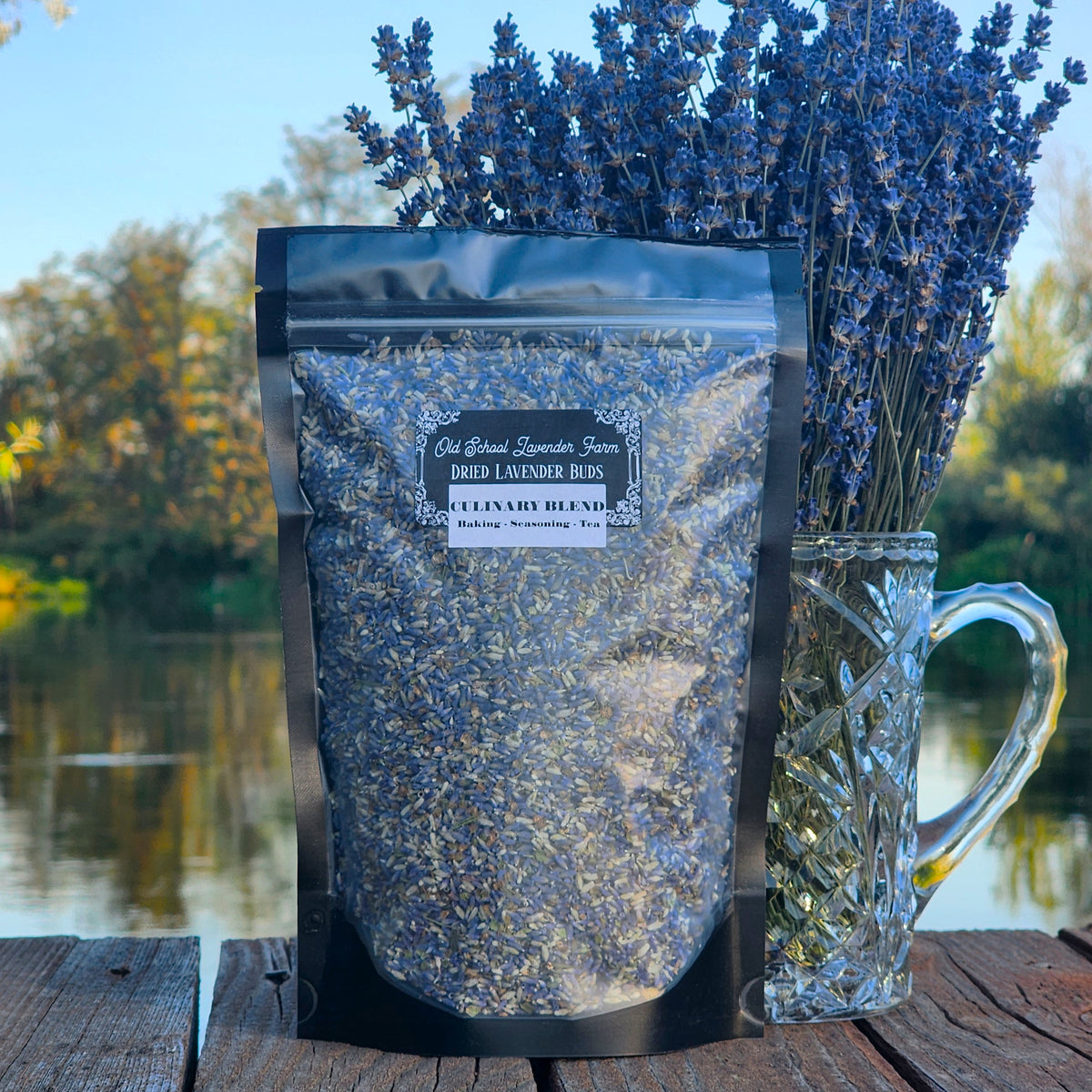 Culinary Lavender Blend for Edible Uses - Food Grade English Lavender Bud