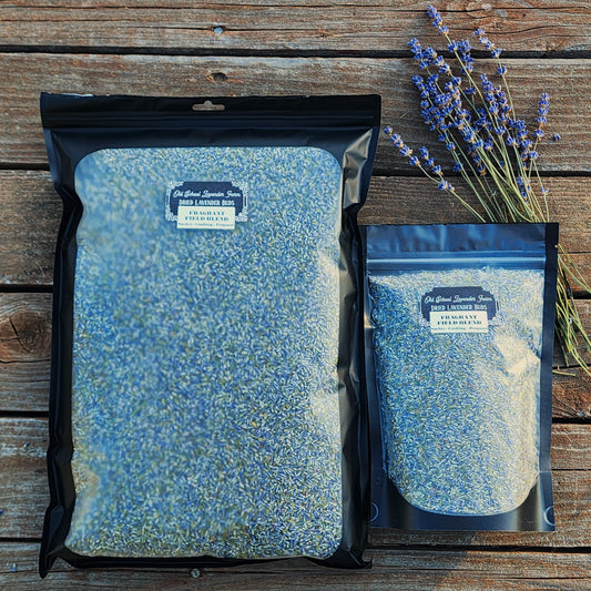 Dried Lavender Bud - Fragrant Field Blend - Aromatherapy Purple Flower Buds 4oz & 1LB Bulk Size