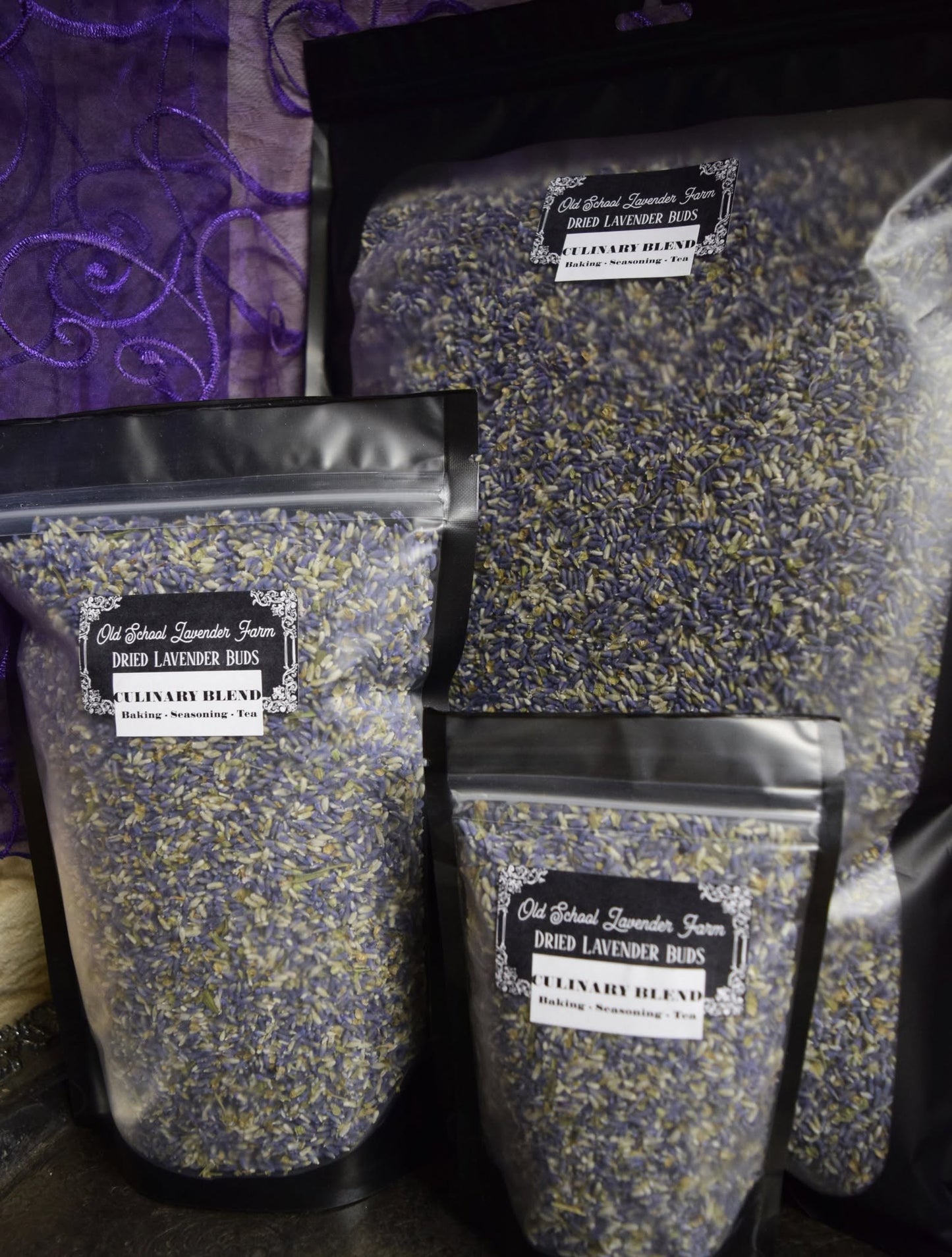 Culinary Lavender Blend for Edible Uses - Food Grade English Lavender Bud