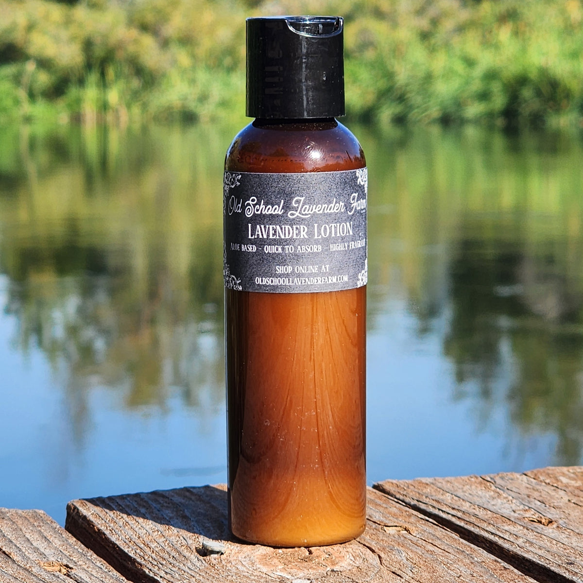 Lavender Lotion - Aloe Based, Highly Fragrant, Quick to Absorb