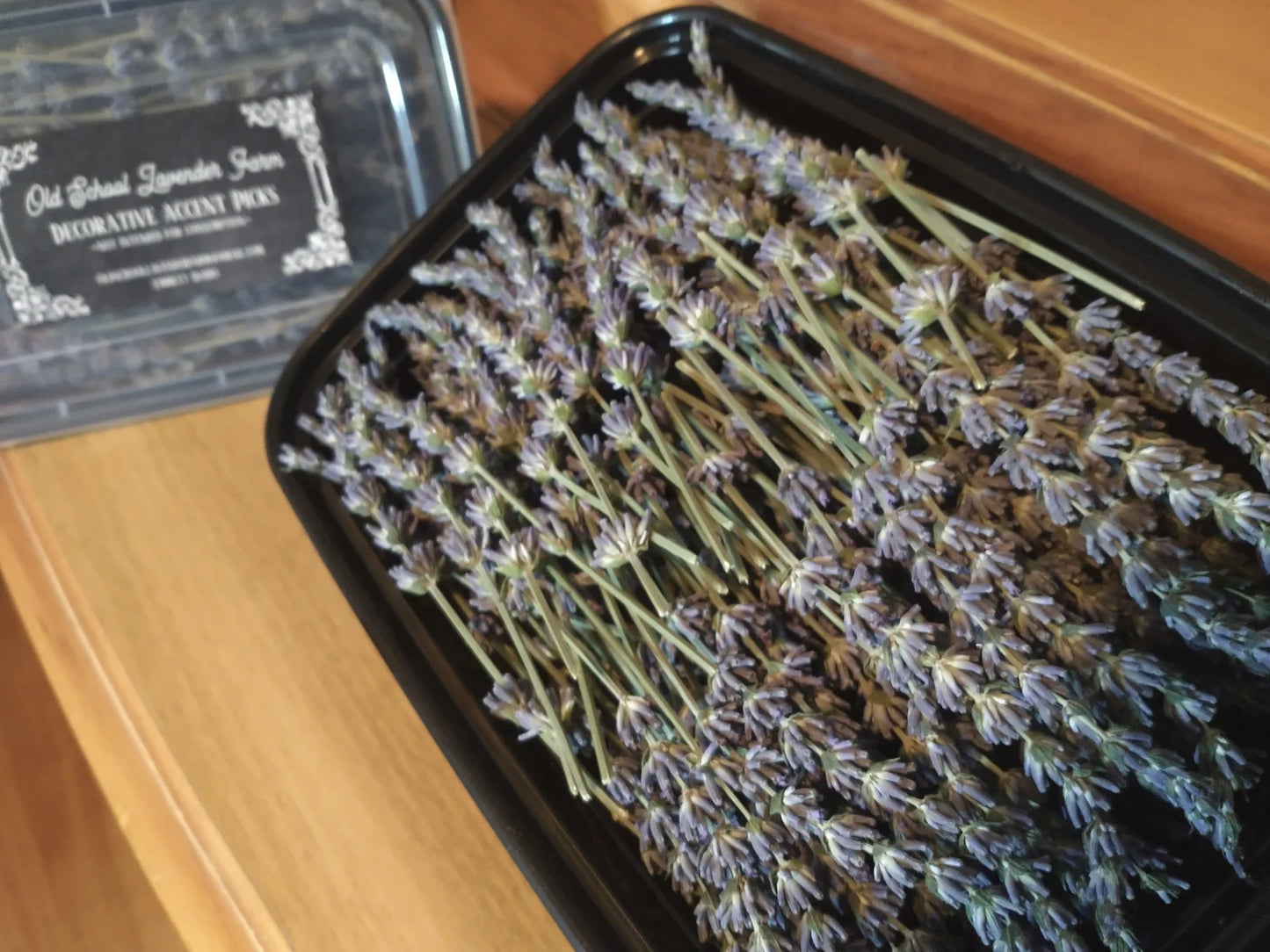 Lavender Decorative Accent Picks - 4" Long 100 Count or 150 Count
