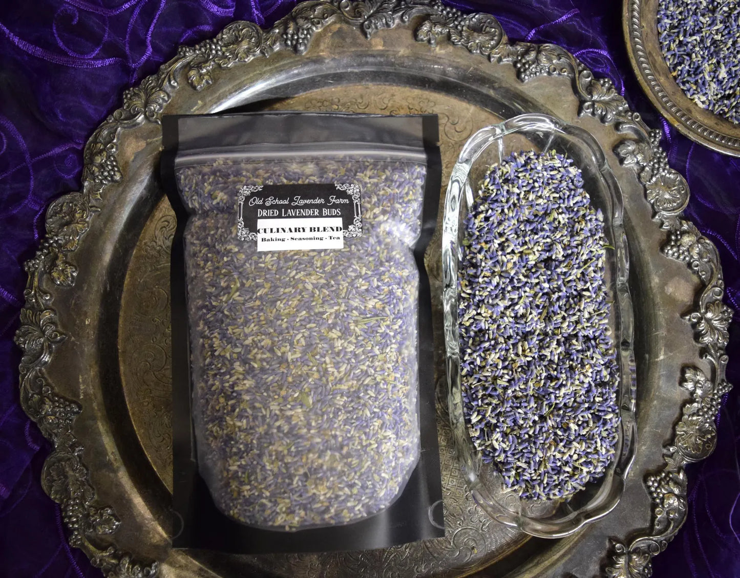 Culinary Lavender Blend for Edible Uses - Food Grade English Lavender Bud